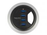DeLock In-Desk Hub 4 Port USB 3.0 снимка №2 DeLock In-Desk Hub 4 Port USB 3.0 снимка №2
