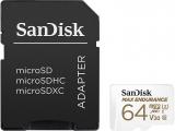 SanDisk MAX Endurance microSDXC Card C10, U3, V30, 4K UHD with Adapter 64GB снимка №2