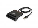 Нов модел кард рийдър ACT USB 2.0 Smart Card ID reader, AC6015