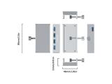 Orico USB 3.0 HUB Clip Type 4 port Aluminum MH4PU-SV MH4PU-SV-BP снимка №4 Orico USB 3.0 HUB Clip Type 4 port Aluminum MH4PU-SV MH4PU-SV-BP снимка №4