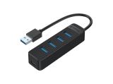 Флаш памет Orico USB3.0 HUB 4 port TWU3-4A-BK-EP. Цена и спецификации.