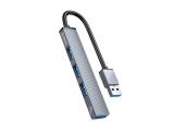 Описание и цена на USB Hub Orico  USB3.0/2.0 HUB 4 port, Aluminum