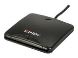 Флашка ( флаш памет ) Lindy USB 2.0 Smart Card Reader