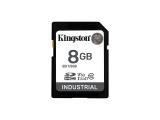 Флашка ( флаш памет ) Kingston Industrial SD Memory Card Ideal for extreme conditions UHS-I Speed Class U3, V30, A1 SDIT/8GB