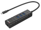 Описание и цена на USB Hub Lindy  USB 3.2 Type C Hub & Gigabit Ethernet Converter