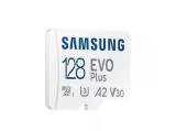 Описание и цена на Memory Card Samsung 128GB EVO Plus microSDXC UHS-I U3, V30, A2, Адаптер