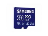 Описание и цена на Memory Card Samsung 256GB PRO Plus microSDXC, UHS-I Class 10, U3, Адаптер