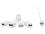 Digitus 4-Port Slim Spider USB 2.0 Hub DA-70216  снимка №2