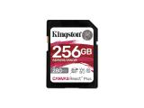 Флашка ( флаш памет ) Kingston Canvas React Plus V60 SD memory card for 4K professional UHS-II SDR2V6/256GB