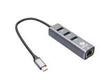 Flash ( флаш памет ) VCom Docking USB Type-C to USB3.0 x 3 + LAN Флашка ( флаш памет ) VCom Docking USB Type-C to USB3.0 x 3 + LAN