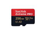 Описание и цена на Memory Card SanDisk 256GB Extreme PRO microSDXC UHS-I Class 10 U3, A2, V30 SDSQXCD-256G-GN6MA