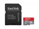 Описание и цена на USB Flash SANDISK  Карта памет SANDISK Ultra microSDHC, 32GB NEW