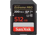 флаш памети Sandisk CARD 512GB SanDisk Extreme PRO SDXC 200MB/s NEW