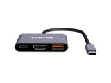Canyon hub DS-4 3in1 USB-C Grey, CNS-TDS4 снимка №2 Canyon hub DS-4 3in1 USB-C Grey, CNS-TDS4 снимка №2