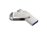 64GB SanDisk Ultra Dual Drive Luxe Silver снимка №2 SanDisk Ultra Dual Drive Luxe Silver 64GB снимка №2