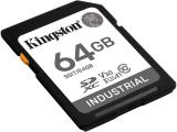 Флашка ( флаш памет ) Kingston Industrial SD Memory Card Ideal for extreme conditions UHS-I Speed Class U3, V30, A1 SDIT/64GB