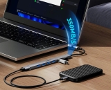 Orico Orico хъб HUB USB-C/USB-A 7 port - USB3.0 x 1, USB2.0 x 6 - YSA2-U3-GY YSA2-U3-GY NEW  снимка №3