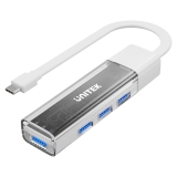 Нови модели и предложения за флашка Unitek Unitek хъб USB-C/USB-A 3.0 HUB 4 port, Bi-Directional, Detachable Cable, White - H1319AWH01 H1319AWH01 NEW