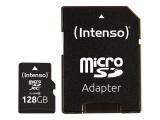 Флашка ( флаш памет ) Intenso microSDXC Class 10 + SD Adapter