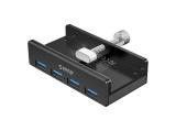 Описание и цена на USB Hub Orico HUB USB 3.0 HUB Clip Type 4 port, Black