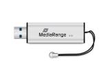 Описание и цена на USB Flash MediaRange 16GB MR915 Black / Silver