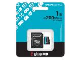 1000GB Kingston Canvas Go! Plus microSDXC A2 U3 V30 Card + Adapter SDCG4/1TB снимка №3 Kingston Canvas Go! Plus microSDXC A2 U3 V30 Card + Adapter SDCG4/1TB 1000GB снимка №3