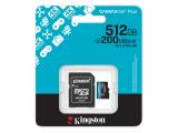 512GB Kingston Canvas Go! Plus microSDXC A2 U3 V30 Card + Adapter SDCG4/512GB снимка №3 Kingston Canvas Go! Plus microSDXC A2 U3 V30 Card + Adapter SDCG4/512GB 512GB снимка №3