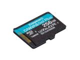 256GB Kingston Canvas Go! Plus microSDXC A2 U3 V30 Card снимка №2 Kingston Canvas Go! Plus microSDXC A2 U3 V30 Card 256GB снимка №2