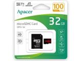 64GB Apacer MicroSDHC 64GB UHS-I Class10, Adapter снимка №2 Apacer MicroSDHC 64GB UHS-I Class10, Adapter 64GB снимка №2
