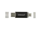 Intenso Twist Line aanthracite 256GB USB Flash USB-A/USB-C 3.2. Цени и детайли. Intenso Twist Line aanthracite 256GB USB Flash USB-A/USB-C 3.2 Цена и описание.
