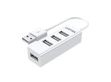 Описание и цена на USB Hub Unitek хъб USB 2.0 HUB 4 port White - Y-2146
