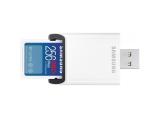 256GB Samsung PRO Plus, SD Card, UHS-I, U3, V30, USB Reader снимка №2 Samsung PRO Plus, SD Card, UHS-I, U3, V30, USB Reader 256GB снимка №2