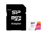 Описание и цена на Memory Card Silicon Power 32GB Elite Colorful microSDHC Card class10 A1, V10, UHS-1 (U1)