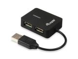 Equip 4-Port USB-A2.0-Hub->4xUSB-A 2.0 Travel Version 480Mbps, 128952 снимка №6 Equip 4-Port USB-A2.0-Hub->4xUSB-A 2.0 Travel Version 480Mbps, 128952 снимка №6