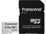 Transcend USD300S-A microSDXC I, U3, V30, A1 (with adapter) / 3D NAND Flash 512GB Memory Card microSDXC Цена и описание.