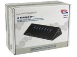 LC-Power USB-Hub LC-HUB-ALU-2B-7  снимка №3