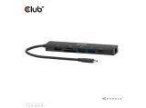 Club 3D USB-C 7-in-1 Hub to HDMI 4K60Hz /SD-TF Card slot 2x USB A / USB-C PD / RJ45  снимка №4