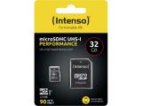 Intenso MicroSDHC UHS-I U1 Class 10 3424480 32GB снимка №2