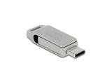 DeLock Memory Stick USB 5 Gbps USB-C + Type-A - Metal Housing, 54075 64GB снимка №2