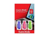 Описание и цена на USB Flash SanDisk 32GB Cruzer Blade USB 3pcs, SDCZ50C-032G-B46T