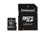 Описание и цена на Memory Card Intenso 512GB microSDXC UHS-I Performance, 3424493