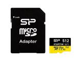 Silicon Power Inspire microSDXC, Class 10 U3 V30 UHS-I A2 SD Adapter SP512GBSTXLA2V1NSP 512GB снимка №2