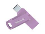 Флашка ( флаш памет ) SanDisk Ultra Dual Drive Go USB Type-C (Lavender), SDDDC3-064G-G46L