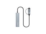 Manhattan 4-Port USB A/C Hub 2x USB-A 2x USB-C Ports, 181075  снимка №4