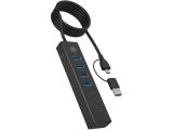 Описание и цена на USB Hub ICY BOX  Hub 7-Port IB-HUB1737-C3 USB 3.2 Type-C/Type-A