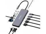 Verbatim USB-C Pro Multiport Hub 14 Port CMH-14, 32154  снимка №4
