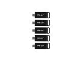 PNY Elite, 5-Pack, P-FD64GX5ELC-EF 64GB снимка №3