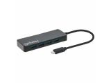 Описание и цена на USB Hub Manhattan  7-Port USB Hub C-Male A-Female 5Gbit/s Black 168410