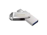 2000GB SanDisk Ultra Dual Drive Luxe USB Type-C Flash Drive (Silver), SDDDC4-2T00-G46 снимка №2 SanDisk Ultra Dual Drive Luxe USB Type-C Flash Drive (Silver), SDDDC4-2T00-G46 2000GB снимка №2