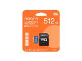 ADATA Premier microSDXC UHS-I Class10 V10 A1, AUSDX512GUICL10A1-RA1 512GB снимка №2